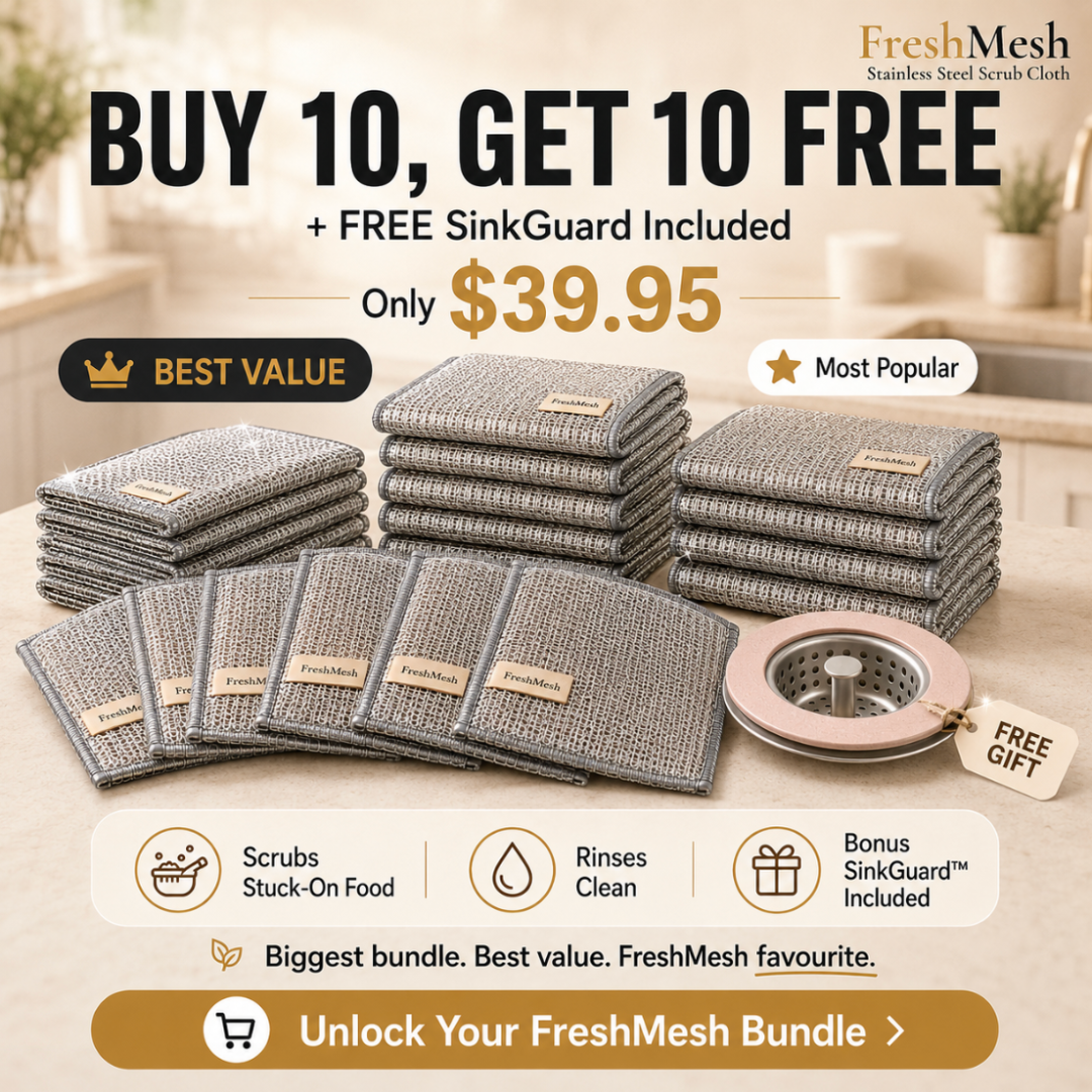 FreshMesh™ Scrub Cloths